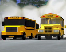 Гонка школьных автобусов