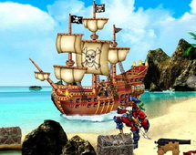 Остров пиратов - скрытые объекты