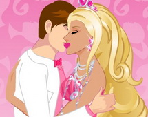 Романтический поцелуй Барби