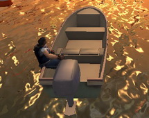Реальная лодка: парковка 3D