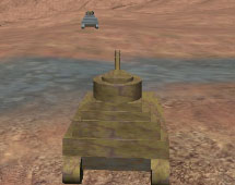 Пустынный танк